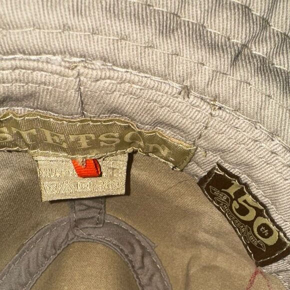 🏞️ STETSON 150th Anniversary Safari Hat 🧢 sz XL EUC - Picture 5 of 10
